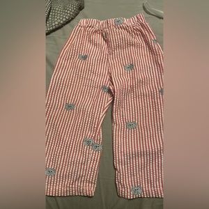 2t smocked Alabama pants